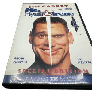 Me, Myself & Irene DVD Jim Carrey Rene Zellweger copyright 2000 Twentieth READ